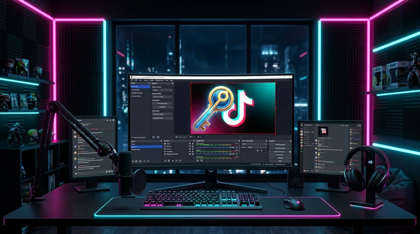 TikTok OBS Yayın Anahtarı Nasıl Alınır? (PC Canlı Yayın Rehberi)