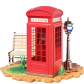 Red Telephone Box TikTok LIVE gift PNG