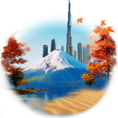 Fuji and Khalifa TikTok LIVE gift PNG