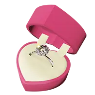 Love Diamond Ring TikTok LIVE gift PNG