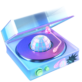 Record Player TikTok LIVE gift PNG