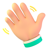 Hand Wave TikTok LIVE gift PNG