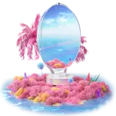 Flowery Mirror TikTok LIVE gift PNG
