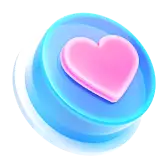 Heart TikTok LIVE gift PNG