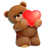 Bear love TikTok LIVE gift PNG