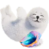Fofa the Seal TikTok LIVE gift PNG