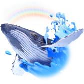 Sam the Whale TikTok LIVE gift PNG