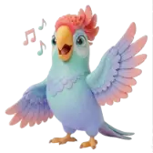 Pop Parrot TikTok LIVE gift PNG