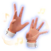 Divine Fingers TikTok LIVE gift PNG