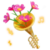 Bloom Brass TikTok LIVE gift PNG
