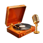 Retro Melody TikTok LIVE gift PNG