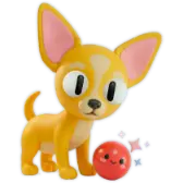 Cheeky Pup TikTok LIVE gift PNG