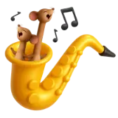 Singing Sax TikTok LIVE gift PNG