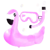 Flamingo Groove TikTok LIVE gift PNG