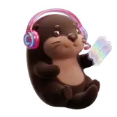 Gamer Pass Otter TikTok LIVE gift PNG