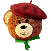 Tom Bear Beret TikTok LIVE gift PNG