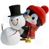 Penguin Snowpal TikTok LIVE gift PNG