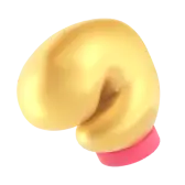 Gold Boxing Gloves TikTok LIVE gift PNG